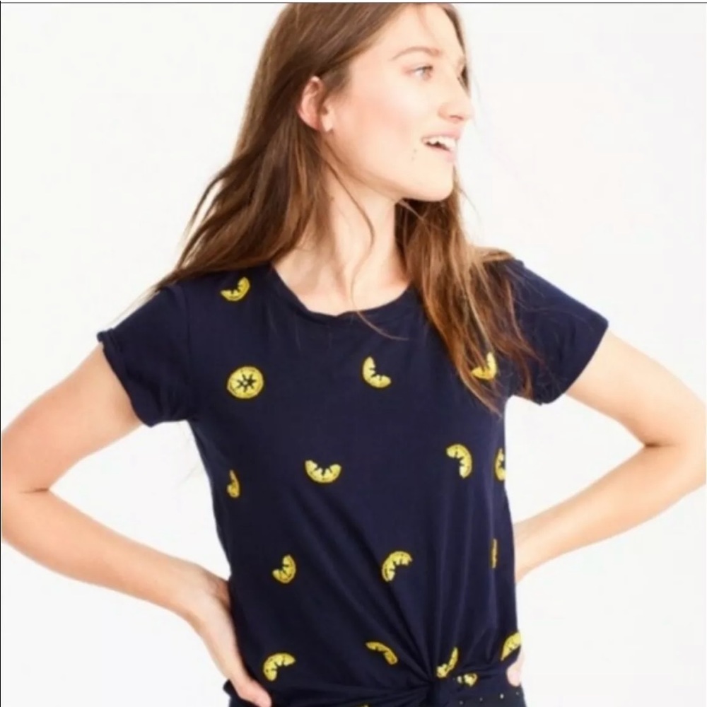 J Crew Lemon T-Shirt